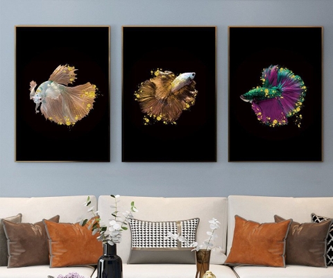 Tranh Cá Phong Thủy | Tranh Ngọc Việt - Đắk Lắk | Tranh Ngọc Việt - Xưởng Tranh Đẹp Buôn Ma Thuột (BMT) DakLak