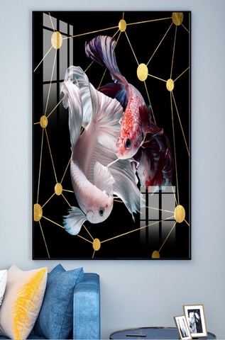 Tranh Cá Phong Thủy | Tranh Ngọc Việt - Đắk Lắk | Tranh Ngọc Việt - Xưởng Tranh Đẹp Buôn Ma Thuột (BMT) DakLak