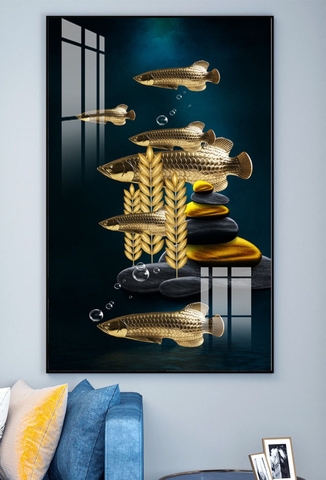 Tranh Cá Phong Thủy | Tranh Ngọc Việt - Đắk Lắk | Tranh Ngọc Việt - Xưởng Tranh Đẹp Buôn Ma Thuột (BMT) DakLak