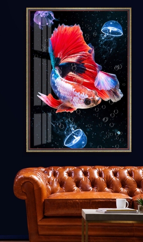 Tranh Cá Phong Thủy | Tranh Ngọc Việt - Đắk Lắk | Tranh Ngọc Việt - Xưởng Tranh Đẹp Buôn Ma Thuột (BMT) DakLak