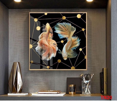 Tranh Cá Phong Thủy | Tranh Ngọc Việt - Đắk Lắk | Tranh Ngọc Việt - Xưởng Tranh Đẹp Buôn Ma Thuột (BMT) DakLak