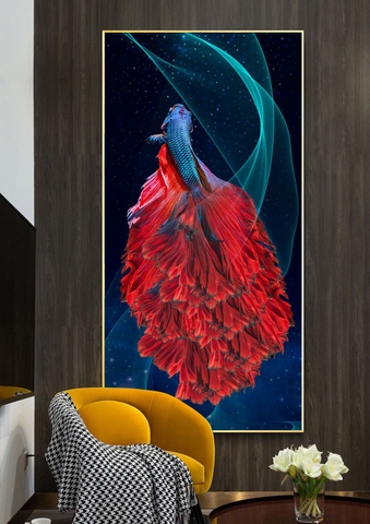 Tranh Cá Phong Thủy | Tranh Ngọc Việt - Đắk Lắk | Tranh Ngọc Việt - Xưởng Tranh Đẹp Buôn Ma Thuột (BMT) DakLak