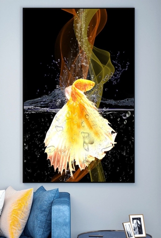 Tranh Cá Phong Thủy | Tranh Ngọc Việt - Đắk Lắk | Tranh Ngọc Việt - Xưởng Tranh Đẹp Buôn Ma Thuột (BMT) DakLak