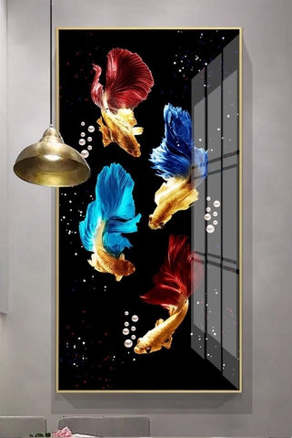 Tranh Cá Phong Thủy | Tranh Ngọc Việt - Đắk Lắk | Tranh Ngọc Việt - Xưởng Tranh Đẹp Buôn Ma Thuột (BMT) DakLak