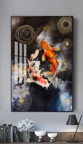 Tranh Cá Phong Thủy | Tranh Ngọc Việt - Đắk Lắk | Tranh Ngọc Việt - Xưởng Tranh Đẹp Buôn Ma Thuột (BMT) DakLak