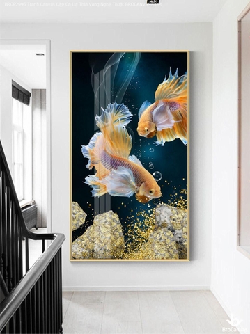 Tranh Cá Phong Thủy | Tranh Ngọc Việt - Đắk Lắk | Tranh Ngọc Việt - Xưởng Tranh Đẹp Buôn Ma Thuột (BMT) DakLak