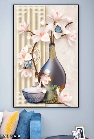 Tranh Bình Hoa Đẹp | Tranh Ngọc Việt - Đắk Lắk | Tranh Ngọc Việt - Xưởng Tranh Đẹp Buôn Ma Thuột (BMT) DakLak