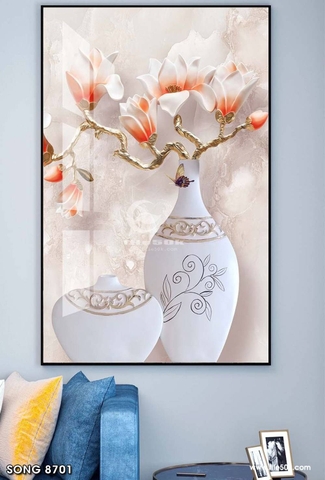 Tranh Bình Hoa Đẹp | Tranh Ngọc Việt - Đắk Lắk | Tranh Ngọc Việt - Xưởng Tranh Đẹp Buôn Ma Thuột (BMT) DakLak