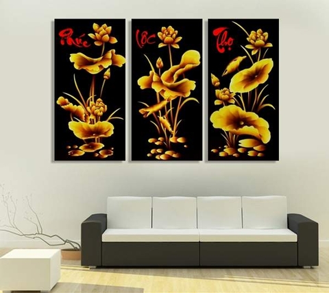 Tranh Hoa Sen Đẹp | Tranh Ngọc Việt - Đắk Lắk | Tranh Ngọc Việt - Xưởng Tranh Đẹp Buôn Ma Thuột (BMT) DakLak