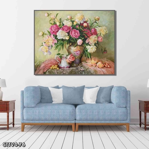 Tranh Bình Hoa Đẹp | Tranh Ngọc Việt - Đắk Lắk | Tranh Ngọc Việt - Xưởng Tranh Đẹp Buôn Ma Thuột (BMT) DakLak