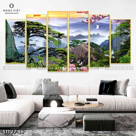 Bộ 6 Tranh Mới Đẹp | Tranh Ngọc Việt - Đắk Lắk | Tranh Ngọc Việt - Xưởng Tranh Đẹp Buôn Ma Thuột (BMT) DakLak