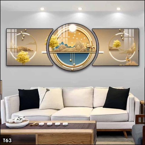 Tranh Hươu Tài Lộc | Tranh Ngọc Việt - Đắk Lắk | Tranh Ngọc Việt - Xưởng Tranh Đẹp Buôn Ma Thuột (BMT) DakLak