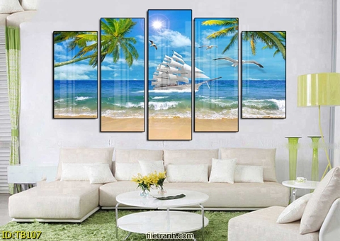 Bộ 5 Tranh Ghép Đẹp, Sang | Tranh Ngọc Việt - Đắk Lắk | Tranh Ngọc Việt - Xưởng Tranh Đẹp Buôn Ma Thuột (BMT) DakLak