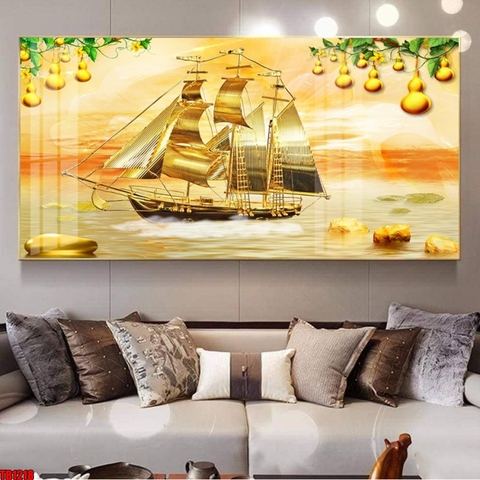 Tranh Thuận Buồm Xuôi Gió | Tranh Ngọc Việt - Đắk Lắk | Tranh Ngọc Việt - Xưởng Tranh Đẹp Buôn Ma Thuột (BMT) DakLak