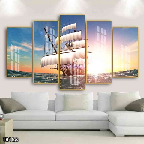 Bộ 5 Tranh Ghép Đẹp, Sang | Tranh Ngọc Việt - Đắk Lắk | Tranh Ngọc Việt - Xưởng Tranh Đẹp Buôn Ma Thuột (BMT) DakLak