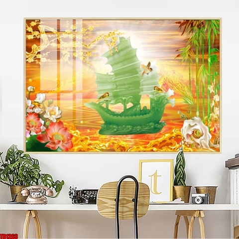 Tranh Thuận Buồm Xuôi Gió | Tranh Ngọc Việt - Đắk Lắk | Tranh Ngọc Việt - Xưởng Tranh Đẹp Buôn Ma Thuột (BMT) DakLak