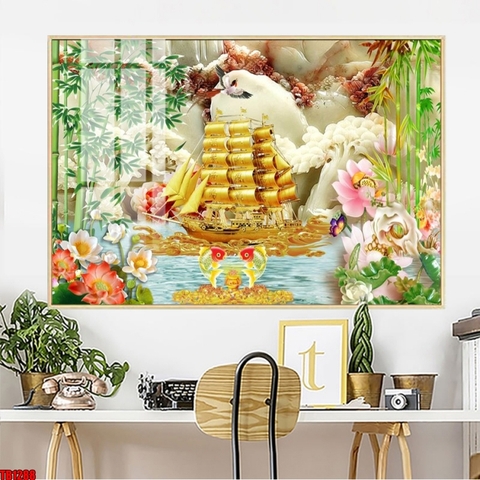 Tranh Thuận Buồm Xuôi Gió | Tranh Ngọc Việt - Đắk Lắk | Tranh Ngọc Việt - Xưởng Tranh Đẹp Buôn Ma Thuột (BMT) DakLak