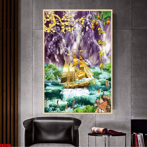 Tranh Thuận Buồm Xuôi Gió | Tranh Ngọc Việt - Đắk Lắk | Tranh Ngọc Việt - Xưởng Tranh Đẹp Buôn Ma Thuột (BMT) DakLak