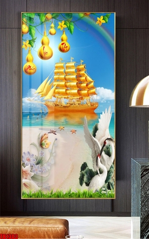 Tranh Thuận Buồm Xuôi Gió | Tranh Ngọc Việt - Đắk Lắk | Tranh Ngọc Việt - Xưởng Tranh Đẹp Buôn Ma Thuột (BMT) DakLak