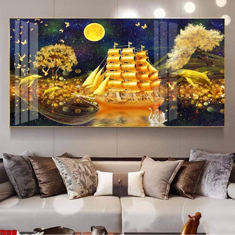 Tranh Thuận Buồm Xuôi Gió | Tranh Ngọc Việt - Đắk Lắk | Tranh Ngọc Việt - Xưởng Tranh Đẹp Buôn Ma Thuột (BMT) DakLak