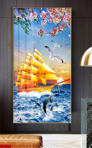 Tranh Thuận Buồm Xuôi Gió | Tranh Ngọc Việt - Đắk Lắk | Tranh Ngọc Việt - Xưởng Tranh Đẹp Buôn Ma Thuột (BMT) DakLak