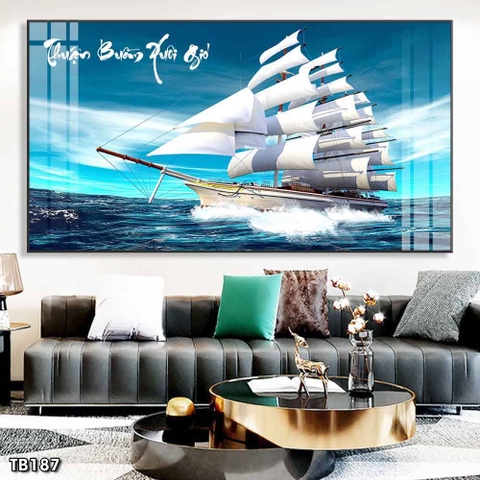 Tranh Thuận Buồm Xuôi Gió | Tranh Ngọc Việt - Đắk Lắk | Tranh Ngọc Việt - Xưởng Tranh Đẹp Buôn Ma Thuột (BMT) DakLak