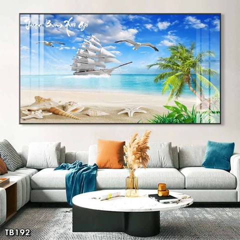 Tranh Thuận Buồm Xuôi Gió | Tranh Ngọc Việt - Đắk Lắk | Tranh Ngọc Việt - Xưởng Tranh Đẹp Buôn Ma Thuột (BMT) DakLak