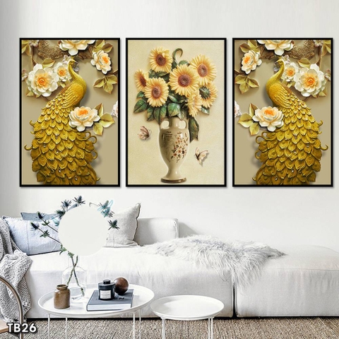 Tranh Chim Công Đẹp | Tranh Ngọc Việt - Đắk Lắk | Tranh Ngọc Việt - Xưởng Tranh Đẹp Buôn Ma Thuột (BMT) DakLak