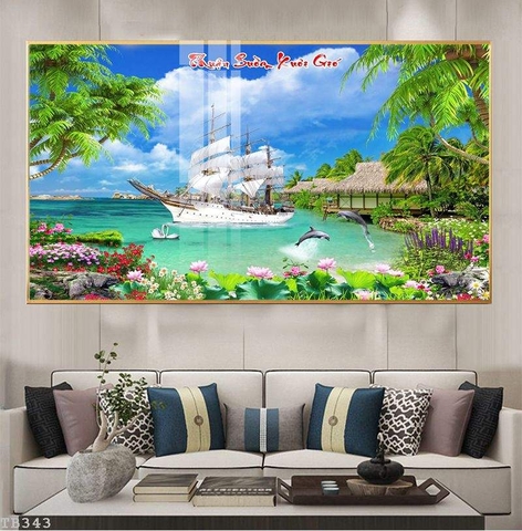 Tranh Thuận Buồm Xuôi Gió | Tranh Ngọc Việt - Đắk Lắk | Tranh Ngọc Việt - Xưởng Tranh Đẹp Buôn Ma Thuột (BMT) DakLak