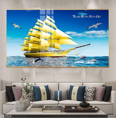 Tranh Thuận Buồm Xuôi Gió | Tranh Ngọc Việt - Đắk Lắk | Tranh Ngọc Việt - Xưởng Tranh Đẹp Buôn Ma Thuột (BMT) DakLak