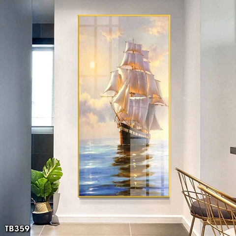 Tranh Thuận Buồm Xuôi Gió | Tranh Ngọc Việt - Đắk Lắk | Tranh Ngọc Việt - Xưởng Tranh Đẹp Buôn Ma Thuột (BMT) DakLak