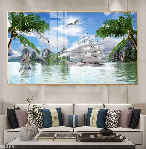 Tranh Thuận Buồm Xuôi Gió | Tranh Ngọc Việt - Đắk Lắk | Tranh Ngọc Việt - Xưởng Tranh Đẹp Buôn Ma Thuột (BMT) DakLak