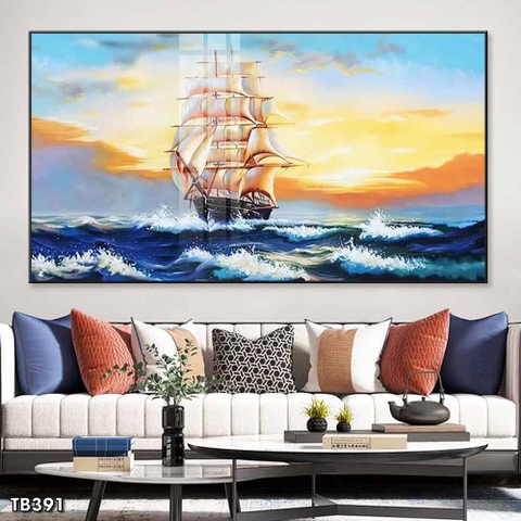 Tranh Thuận Buồm Xuôi Gió | Tranh Ngọc Việt - Đắk Lắk | Tranh Ngọc Việt - Xưởng Tranh Đẹp Buôn Ma Thuột (BMT) DakLak