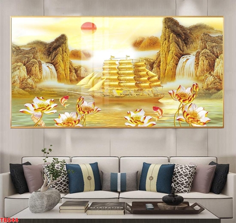 Tranh Thuận Buồm Xuôi Gió | Tranh Ngọc Việt - Đắk Lắk | Tranh Ngọc Việt - Xưởng Tranh Đẹp Buôn Ma Thuột (BMT) DakLak