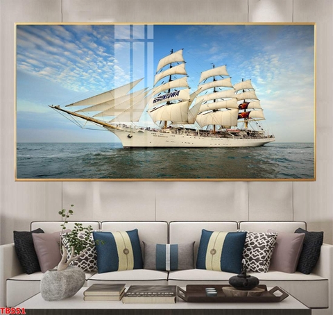 Tranh Thuận Buồm Xuôi Gió | Tranh Ngọc Việt - Đắk Lắk | Tranh Ngọc Việt - Xưởng Tranh Đẹp Buôn Ma Thuột (BMT) DakLak