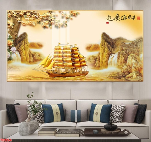 Tranh Thuận Buồm Xuôi Gió | Tranh Ngọc Việt - Đắk Lắk | Tranh Ngọc Việt - Xưởng Tranh Đẹp Buôn Ma Thuột (BMT) DakLak