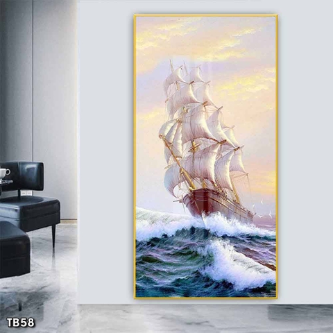 Tranh Thuận Buồm Xuôi Gió | Tranh Ngọc Việt - Đắk Lắk | Tranh Ngọc Việt - Xưởng Tranh Đẹp Buôn Ma Thuột (BMT) DakLak
