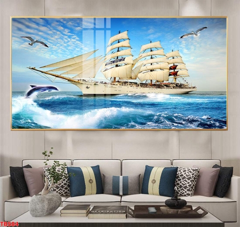 Tranh Thuận Buồm Xuôi Gió | Tranh Ngọc Việt - Đắk Lắk | Tranh Ngọc Việt - Xưởng Tranh Đẹp Buôn Ma Thuột (BMT) DakLak