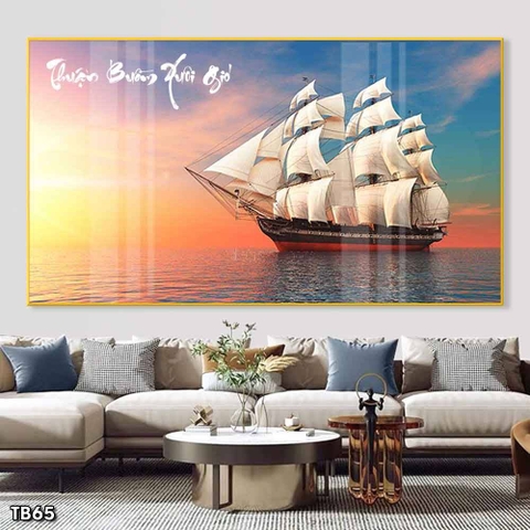 Tranh Thuận Buồm Xuôi Gió | Tranh Ngọc Việt - Đắk Lắk | Tranh Ngọc Việt - Xưởng Tranh Đẹp Buôn Ma Thuột (BMT) DakLak
