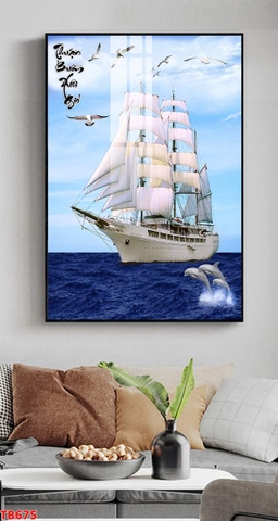 Tranh Thuận Buồm Xuôi Gió | Tranh Ngọc Việt - Đắk Lắk | Tranh Ngọc Việt - Xưởng Tranh Đẹp Buôn Ma Thuột (BMT) DakLak