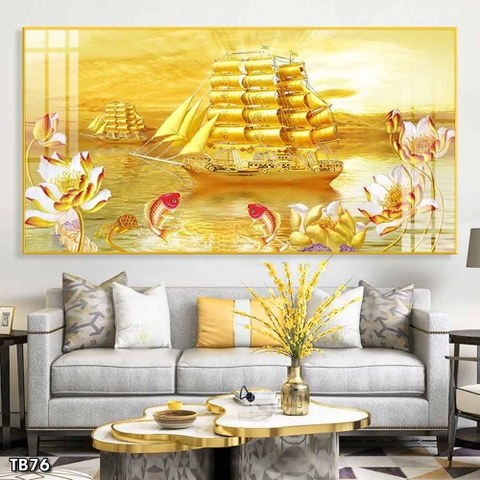 Tranh Thuận Buồm Xuôi Gió | Tranh Ngọc Việt - Đắk Lắk | Tranh Ngọc Việt - Xưởng Tranh Đẹp Buôn Ma Thuột (BMT) DakLak