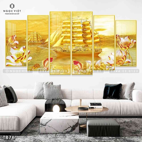 Bộ 6 Tranh Mới Đẹp | Tranh Ngọc Việt - Đắk Lắk | Tranh Ngọc Việt - Xưởng Tranh Đẹp Buôn Ma Thuột (BMT) DakLak