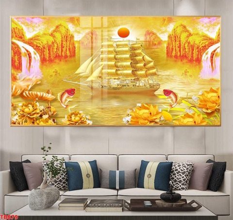 Tranh Thuận Buồm Xuôi Gió | Tranh Ngọc Việt - Đắk Lắk | Tranh Ngọc Việt - Xưởng Tranh Đẹp Buôn Ma Thuột (BMT) DakLak