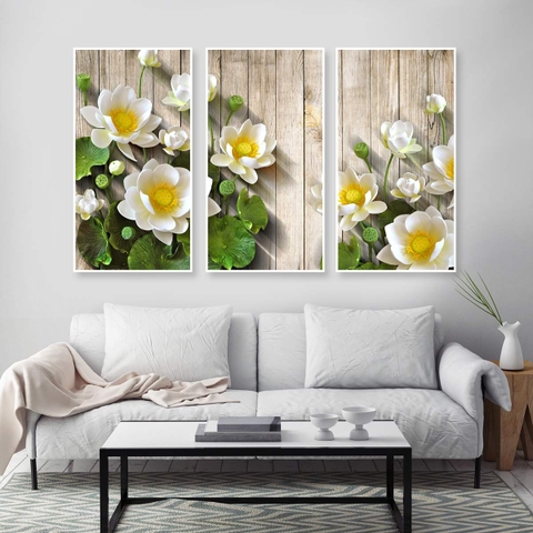 Tranh Hoa Sen Đẹp | Tranh Ngọc Việt - Đắk Lắk | Tranh Ngọc Việt - Xưởng Tranh Đẹp Buôn Ma Thuột (BMT) DakLak