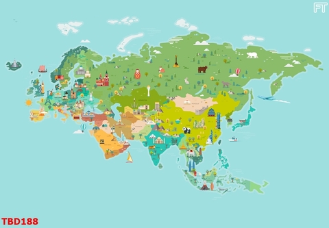 Tranh Bản Đồ - Đẹp | Tranh Ngọc Việt - Đắk Lắk | Tranh Ngọc Việt - Xưởng Tranh Đẹp Buôn Ma Thuột (BMT) DakLak