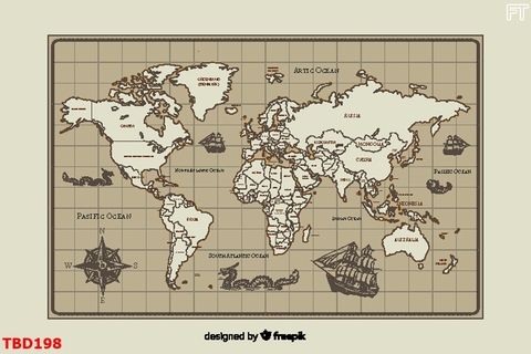 Tranh Bản Đồ - Đẹp | Tranh Ngọc Việt - Đắk Lắk | Tranh Ngọc Việt - Xưởng Tranh Đẹp Buôn Ma Thuột (BMT) DakLak