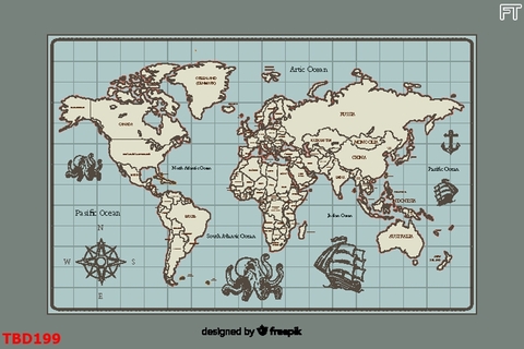 Tranh Bản Đồ - Đẹp | Tranh Ngọc Việt - Đắk Lắk | Tranh Ngọc Việt - Xưởng Tranh Đẹp Buôn Ma Thuột (BMT) DakLak