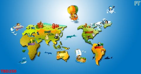 Tranh Bản Đồ - Đẹp | Tranh Ngọc Việt - Đắk Lắk | Tranh Ngọc Việt - Xưởng Tranh Đẹp Buôn Ma Thuột (BMT) DakLak