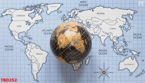 Tranh Bản Đồ - Đẹp | Tranh Ngọc Việt - Đắk Lắk | Tranh Ngọc Việt - Xưởng Tranh Đẹp Buôn Ma Thuột (BMT) DakLak