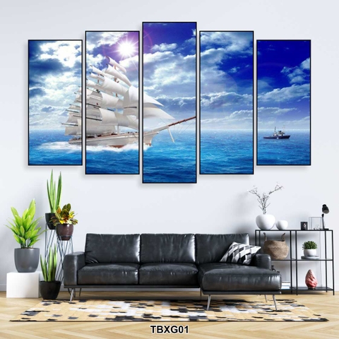 Bộ 5 Tranh Ghép Đẹp, Sang | Tranh Ngọc Việt - Đắk Lắk | Tranh Ngọc Việt - Xưởng Tranh Đẹp Buôn Ma Thuột (BMT) DakLak